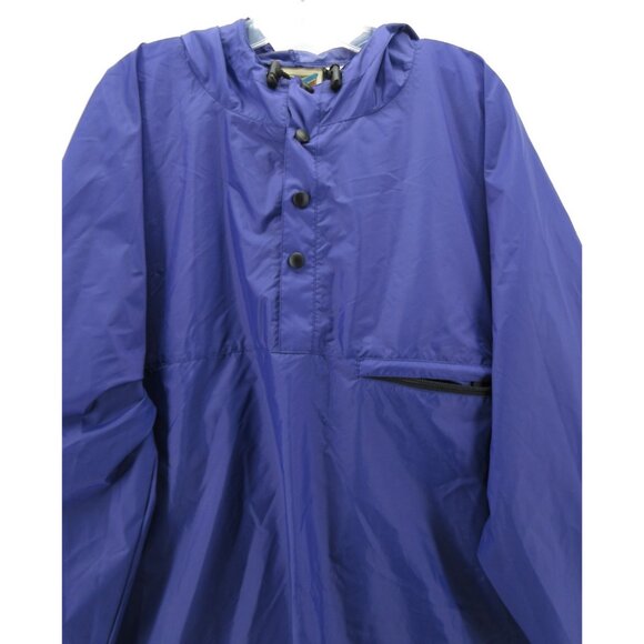 VINTAGE Travel Smith Jacket Large XL Rain Coat Poncho Hoodie 90s * - Picture 2 of 14